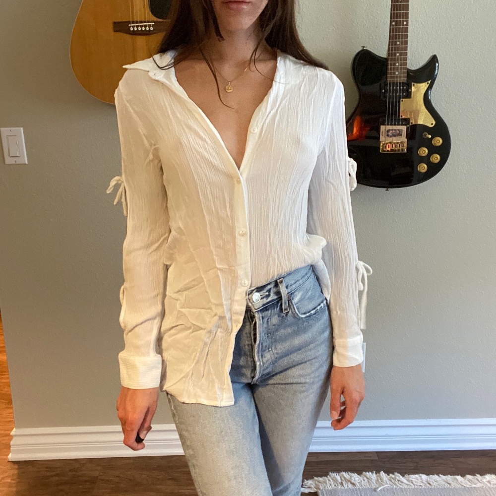 White Button Down - image 1